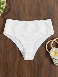 Solid Textured Bikini