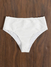 Solid Textured Bikini